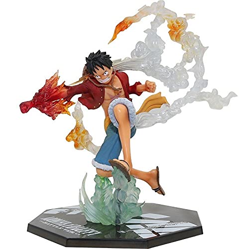 Anime One Piece Figure Fire Fist Luffy Ace Action Figures PVC Model Toys Figure Figuras Figura de aç