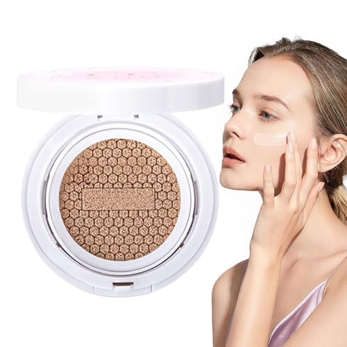 Base BB en Cushion de Aire - Maquillaje Facial Hidratante,Base de Maquillaje con Control de Brillos | Para Mujeres Viajes Fiesta Oficina Universidad Eventos Ocasiones Especiales