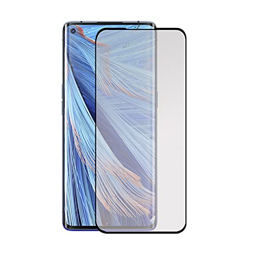 Todotumovil Protector de Pantalla OPPO Find X2 Neo Negro de Cristal Templado Vidrio 9H para movil
