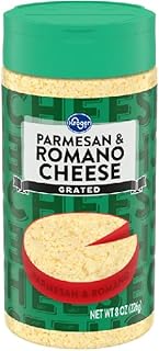 Parmesan & Romano Grated Cheese (1 bottle, 8 oz.)