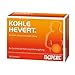 Produktbild Kohle Hevert bei Durchfall sowie bei Vergiftungen durch Lebensmittel, Schwermetalle und Medikamente, 100 St. Tabletten