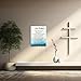 OTINGQD Our Father Prayer Wall Decor,Lords Prayer Wall Art,Religious Bible Verse Wall Decor,Scripture Canvas Wall Art for Christian Home Office Church