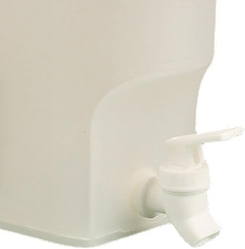Miniatura 8 de Dispensador de bebidas blanco de 3.5 litros con espita, dispensador de bebidas para refrigerador, dispensador de bebidas resistente a altas