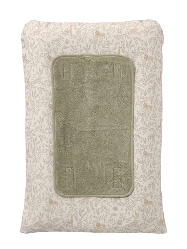 VERTBAUDET Wickelauflage + 2 Wickelunterlagen Babylon beige bedruckt 72 x 49 cm VERTBAUDET Wickelauflage + 2 Wickelunterlagen Babylon beige bedruckt 72 x 49 cm