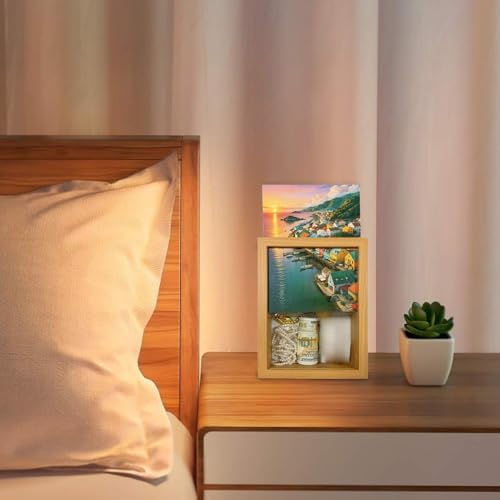 Cachette secrète avec boîte de rangement décorative pour argent - 3