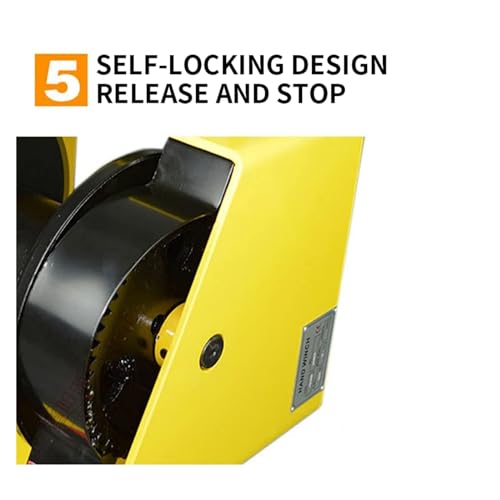 Winche manual para construcción con capacidad de 250 kg miniatura 6