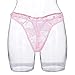 lace Men's Lingerie Men's Sexy Underwear Underwear Strap Fashion Sexy Full (One Size) Pink