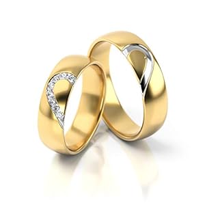 JC 8 Karaats (333) Geelgouden Trauringe