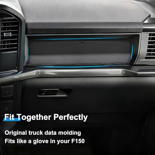 Glove Box Organizer Compatible with 2022-2026 Ford F150 STX XL/2023-2025 Lightning Pro/2025 Lightning XLT Passenger Side Hidden Insert Accessories Glove Storage Compartment Organizer Tray by RAVOTOM - Image 6