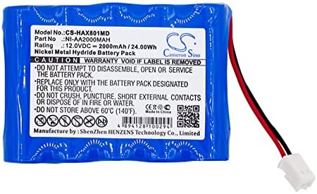 Miniatura 5 de Repuesto para batería HUAXI NI-AA2000MAH HX801, LK-003 12V/2000mAh