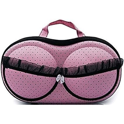 Portable travel necessaries bra bag underwear bag organizer bra cover storage box panties socks finishing box (MULTI COLOR)