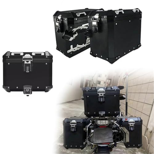 oCNp[{bNX R1250GS LC ADV 2018-2021 2020 2019 oCNpA~ThobO X[cP[X TChQbW{bNX [gN gbvP[X ANZT[(One Set Black)