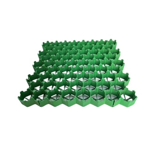Pavimentadores de hormigón entrelazados y losas de plástico para calzadas y paisajes (5 cm, juego de 8)