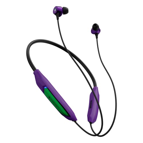 Image of ZEBRONICS Dc Joker Edition Yoga N3 in Ear with 46 Hours Backup, Bluetooth V5.2 Wireless Neckband, Enc Calling, Gaming Mode (Upto 50Ms), Voice Assistant, Dual Pairing, Splash Proof and Type C
