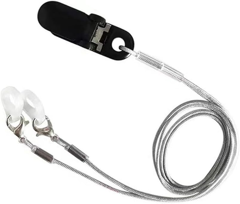 Hearing Aid Strap, For Both Ears, Drop Prevention Strap, For Elderly People, Ranking Collection, Sound Equipment, Fall Prevention, Lightweight, Easy Fixing, Elastic Loop, Anti-Loss, Suitable for Youth