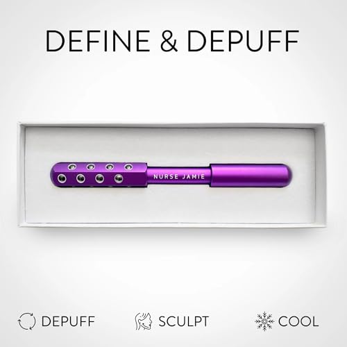 Nurse Jamie Uplift Facial Massaging Beauty Roller - Facial Massager with 24 Stones for Sculpting, Firming & Reducing Puffiness - Image 6