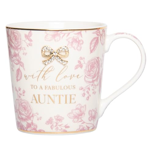 Lesser & Pavey Madelaine by Hearts Design Madelaine Auntie Mug 350ml for Coffee Tea and Hot Drinks | Fine China Coffee Mugs for Daily Use | Practical Drinkware Gifts for Women & Men
