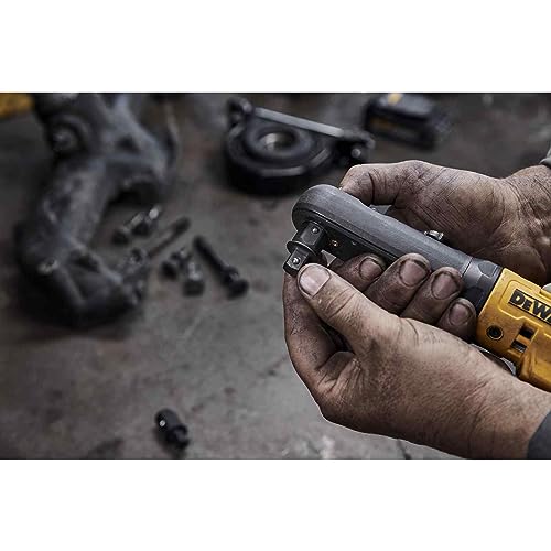 Clé à cliquet DEWALT XR 18V Brushless Batteries 2 x 1.7 Ah Têtes interchangeables 14' 38' et porte embout hexagonal 14' DCF510E2G QW - vue 5