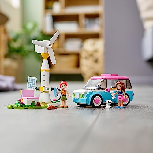 LEGO Friends 41443 La voiture électrique d'Olivia - vue 6