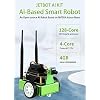 JetBot AI Kit Based on Jetson Nano to Build Smart AI-Based Robot JetBot with Front Camera Eye and ROS Nodes Code Dual Mode Wireless WiFi Bluetooth Facial Recognition Object Tracking etc @XYGStudy