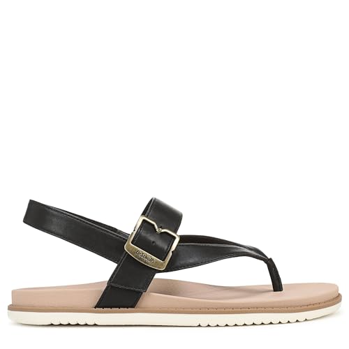 Dr. Scholl's Women's So Chill Sandal Black Smooth 11 M - image 7