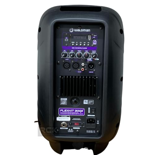 Kit Caixa de 10'' Ativa e Passiva Waldman + Cabo de Conexão FK-300X
