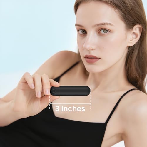Image of Kverg Handheld Electric Back Massager - Mini Waterproof&Rechargeable Handheld Deep Tissue Neck Black