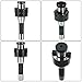 raseparter R8 Shank 1-1/4 Inch Shell Mill Arbor Adapter Replacement for Bridgeport Machine