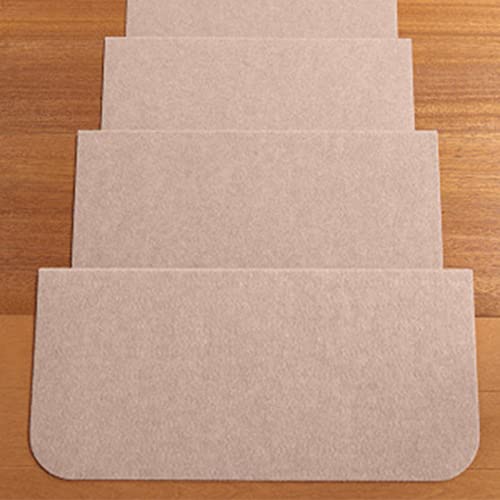 3er-Pack Treppenstufenteppiche, selbstklebende Teppich-Stufenmattenbezüge, Sicheest, für den Innenbereich, für Kinder, Senioren und Haustiere, zur Dekoration der Treppe zu Hause, Pink (Pink)