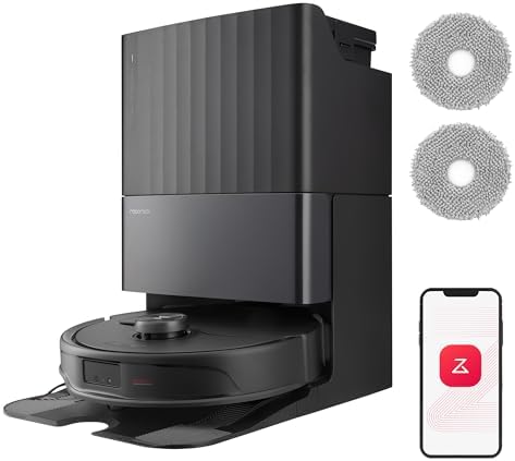 roborock Qrevo Master Set Robot Aspirador 10000 Pa, Cepillo DuoRo...