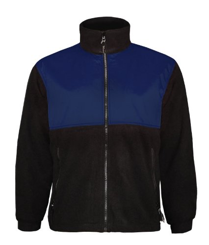 Viking Tempest Fleece Jacket, Navy Blue/Black, Large