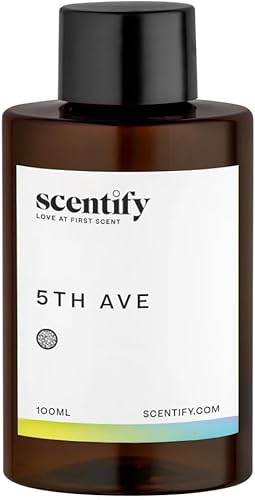 Scentify - Aroma de aceite aromático de 5th Ave para difusores de aceite de aroma de lujo con aromas de bergamota floral gardenia fragancia