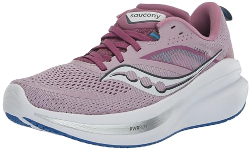 Saucony Women's Omni 22 Chaussure course, orchidée/cobalt, 5 M US