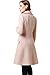BGSD Women Boucle Wool Blend Walking Coat, Blush Pink, X-Large