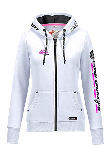 M.Conte Rachel Felpa con cappuccio da donna Maglione Maglia-Giacca S