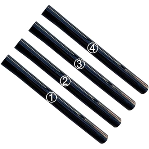 4Pack 1.25 Inch Vacuum Extension Wands with 1-1/4" Fitting (32mm) (1.25 in) - 1.25 Inch Shop Vac Extension Tubes, Accessories and Attachment 32mm, Replacement Vacuum Cleaner Extension Pipe Tubes Cover