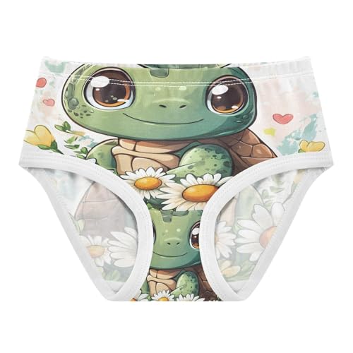 Cute Sea Turtles Daisy Toddler Girls's Underwear 2T 202b8910