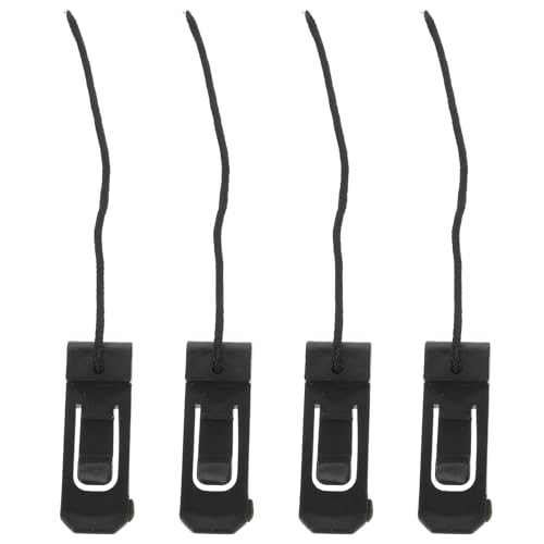 TEHAUX Surfboard Fin Clips, Longboard Fin Splitter Snap Type Split Surf Board Paddle Board Fin Replacement for Outdoor Surfing Surfboard 4pcs