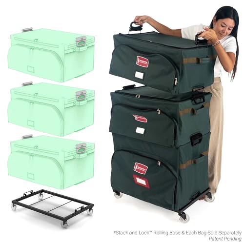 Treekeeper TK-10127 Green Christmas Ornament Storage Box With Dividers) thumb #4
