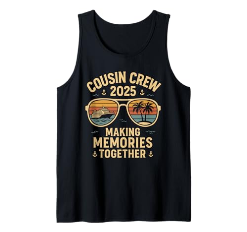 Mens Cousin Crew 2025 Making Memories Together Tank Top