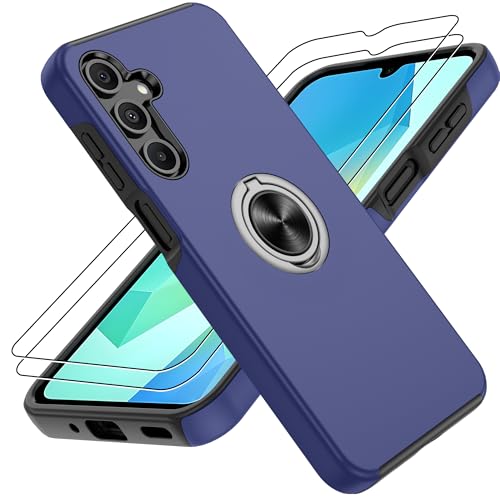 Coque Samsung Galaxy A16 5G aimantée avec anneau rotatif 360