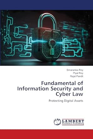 Fundamental of Information Security and Cyber Law: Protecting Digital ...