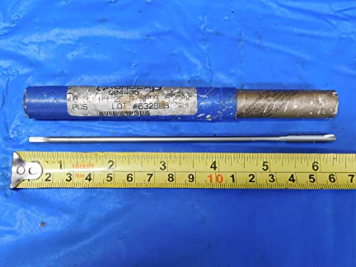 Dormer EP00TINM14 Series EP006TIN HSS-E-PM Spiral Point Machine Tap, Bright Finish, M14 x 2.00mm x 110mm