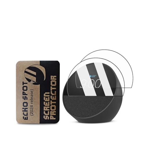 Genérico 2 Piezas Hd PelíCula Protectora Para Amazon Echo Spot, 2024 Altavoz Inteligente Accesorio (1)