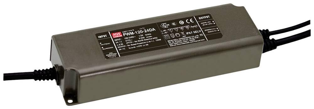 Mean Well PWM-120-24DA2 LED-Treiber 120W 5A 24V