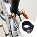 Yiju Bicycle Seat Post Clamp, Bicycle Saddle Clip Accessory Spare Part Lightweight Reliable Road Clamp Tightener Clip, Diameter 31.8mm