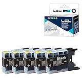 LCL Compatible Ink Cartridge Replacement for Brother LC71 LC75 LC71BK LC75BK LC752PKS MFC-J6910CDW...