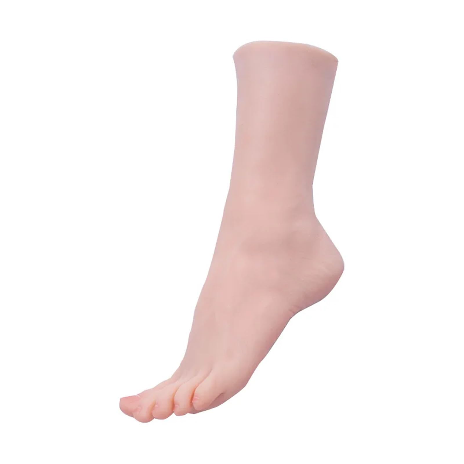 Seksowny model stopy dorosła kobieta strzelanie rekwizyty symulacja stóp płynna platynowa silikonowa uroda palce TG4101(All bone,Right 1pcs)