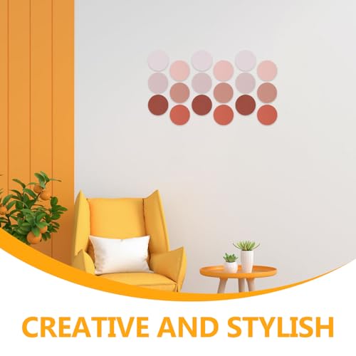 Vinilos decorativos adhesivos puntos 6 piezas para pared miniatura 3