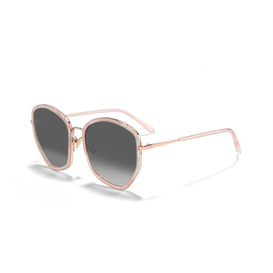 Übergroße Sonnenbrille mit UV400-Schutz, Acetat, Damen